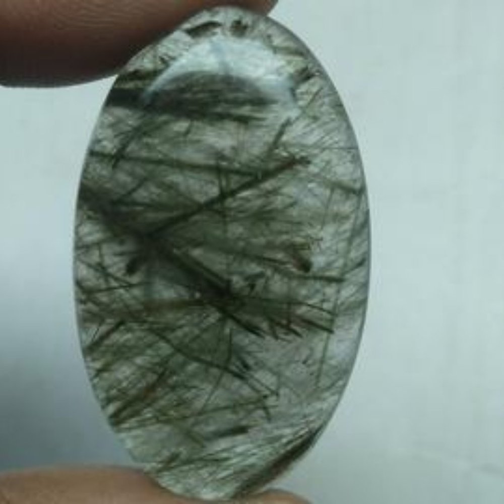 Green Rutilated Quartz Multi-Strand Necklace - Picture 4 of 4